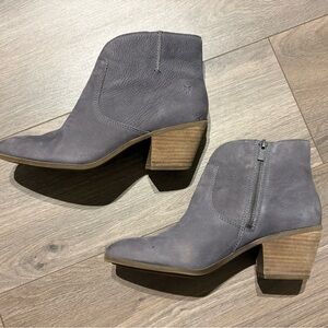 Women's Frye Gray Ankle Booties - SIZE 9
